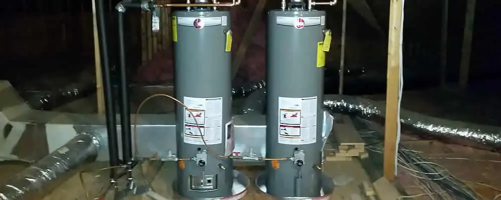 Tankless water heater installation for home hot water in Saint Charles, MO